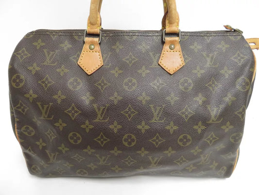 LOUIS VUITTON SPEEDY 35 BAG MONOGRAM CANVAS - Brands Select