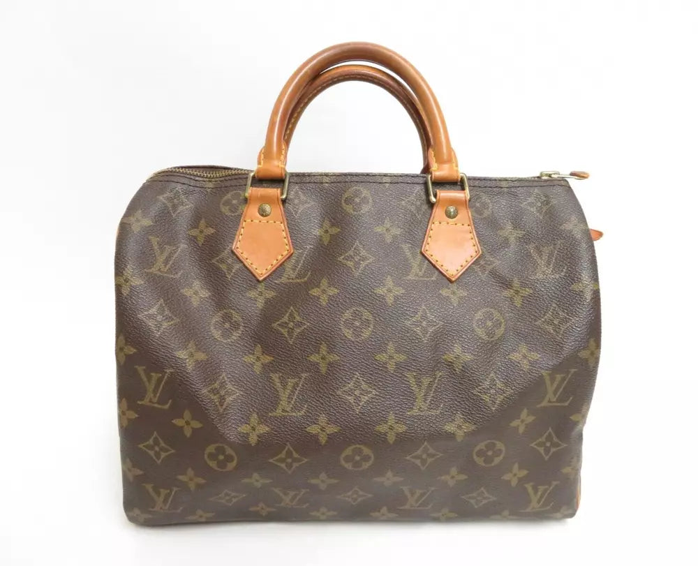 LOUIS VUITTON SPEEDY 30 BAG MONOGRAM CANVAS