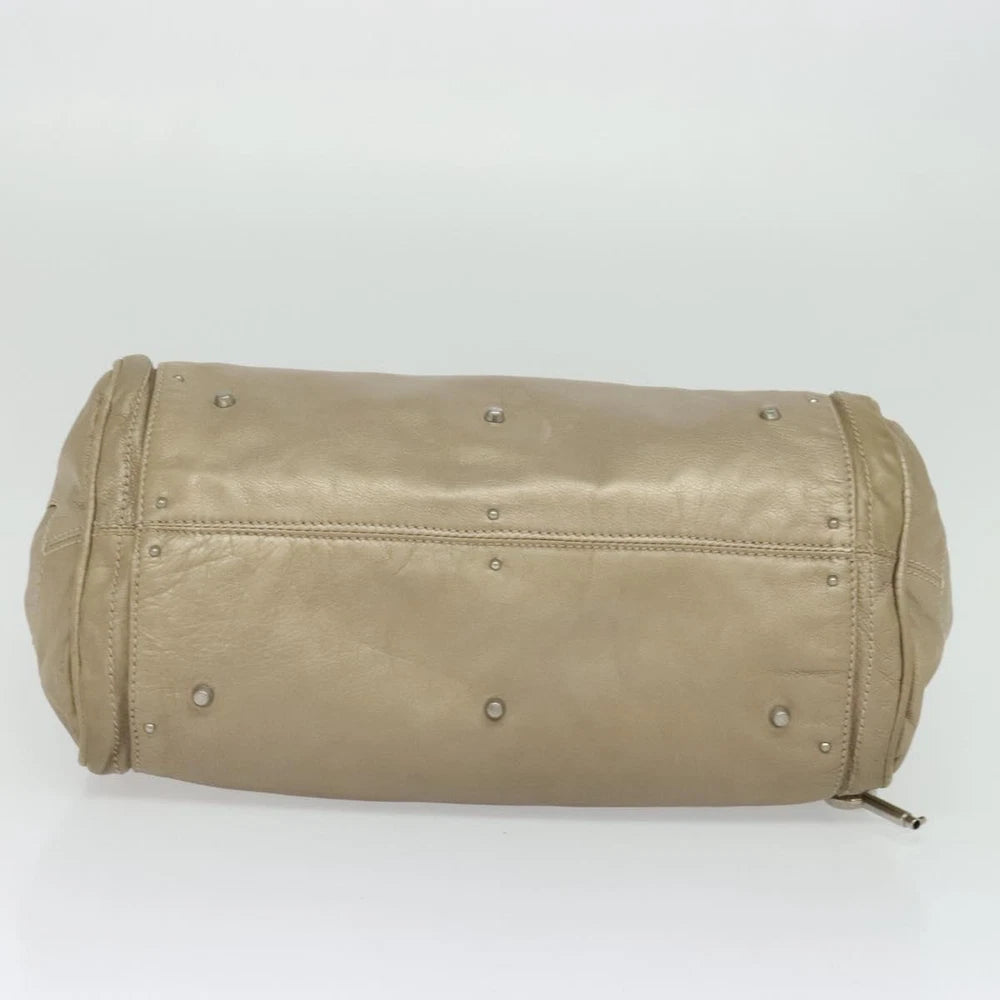 CHLOE PADDINGTON BAG BEIGE LEATHER