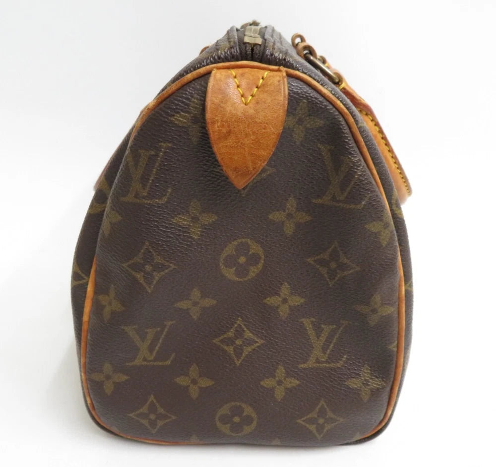 LOUIS VUITTON SPEEDY 25 BAG MONOGRAM CANVAS
