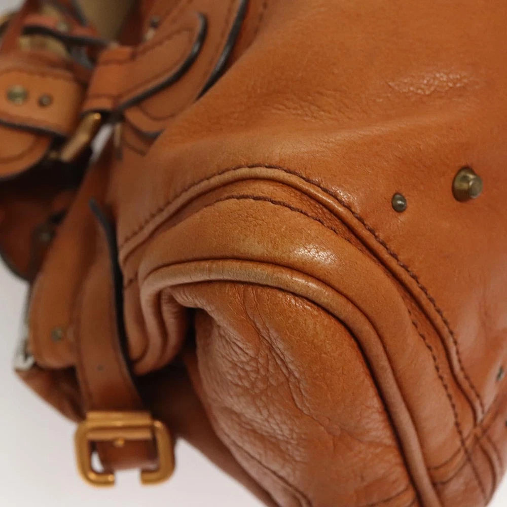 Vintage Chloe Paddington Bag Brun - Leather