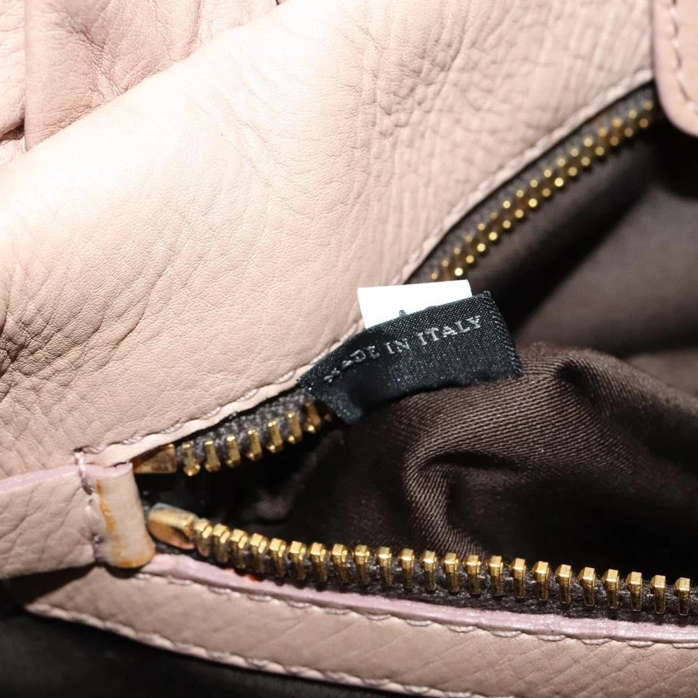 Miu Miu Vitello Bag - Beige Leather