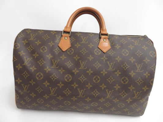 LOUIS VUITTON SPEEDY 40 BAG MONOGRAM CANVAS