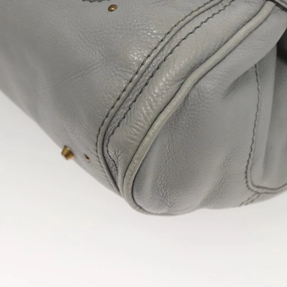 Vintage Chloe Paddington Bag - Gray Leather