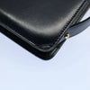 CELINE SHOULDER BAG NAVY LEATHER