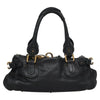 CHLOE PADDINGTON BAG BLACK LEATHER