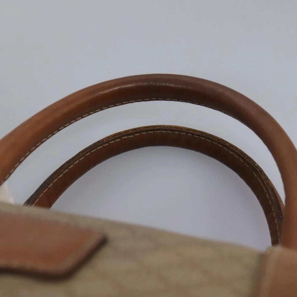 CELINE BOSTON BAG MACADAM CANVAS