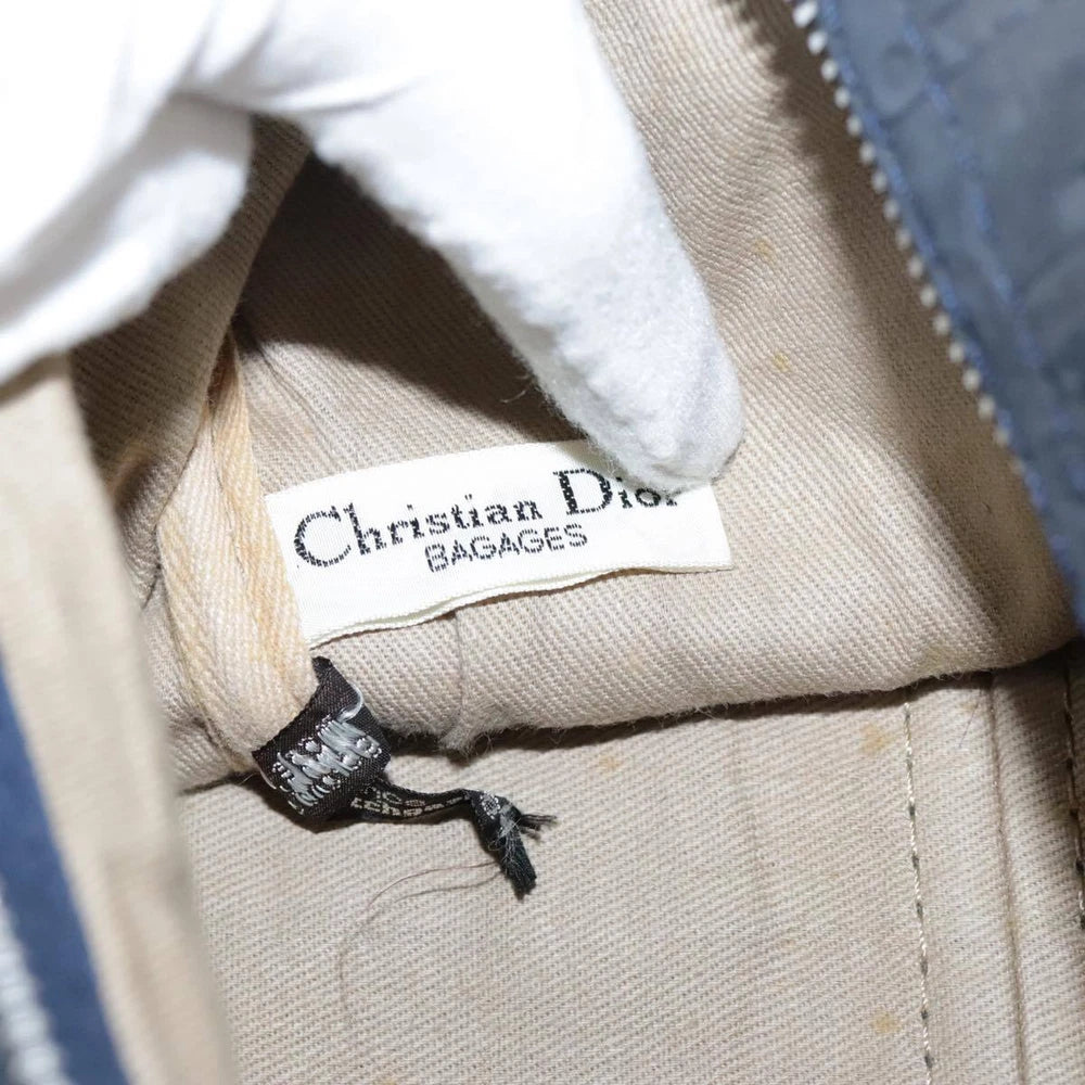 CHRISTIAN DIOR BOSTON BAG 30 TROTTER CANVAS