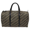 Dior Boston Bag 40 - Navy Trotter Canvas
