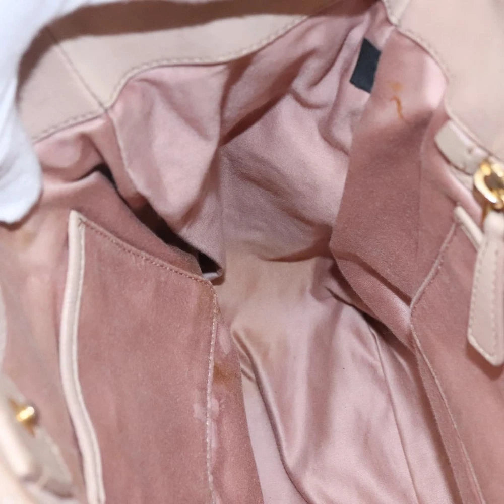 Miu Miu Matelasse Bag - Light pink Leather