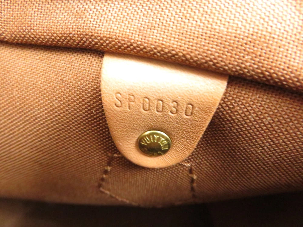 LOUIS VUITTON SPEEDY 25 BAG MONOGRAM CANVAS