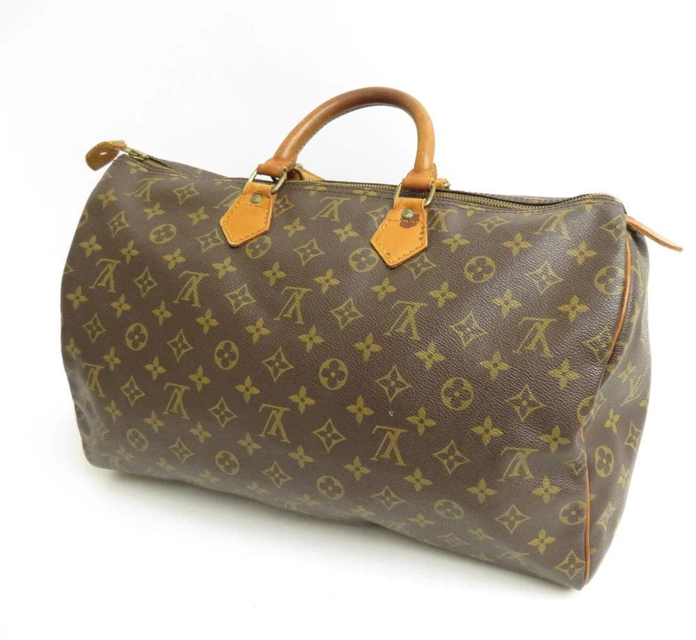 LOUIS VUITTON SPEEDY 40 BAG MONOGRAM CANVAS