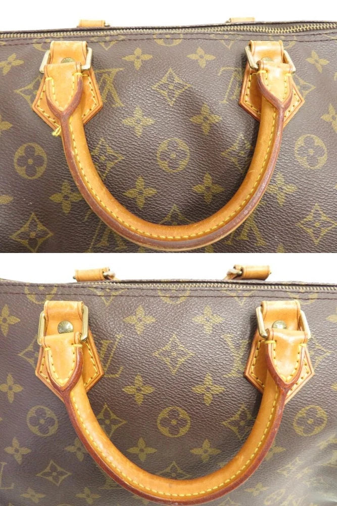 LOUIS VUITTON SPEEDY 35 BAG MONOGRAM CANVAS