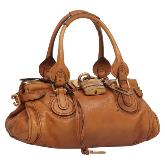 Vintage Chloe Paddington Bag Brun - Leather