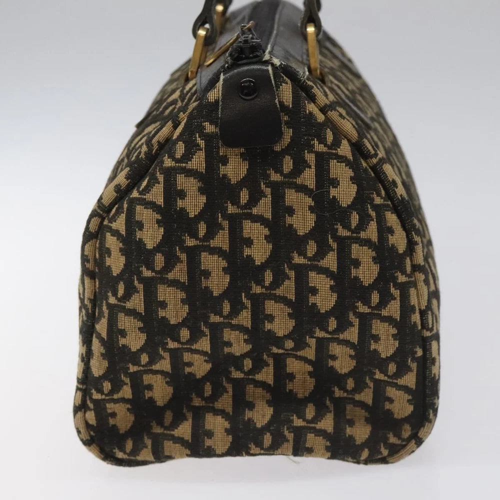 CHRISTIAN DIOR HANDBAG TROTTER CANVAS