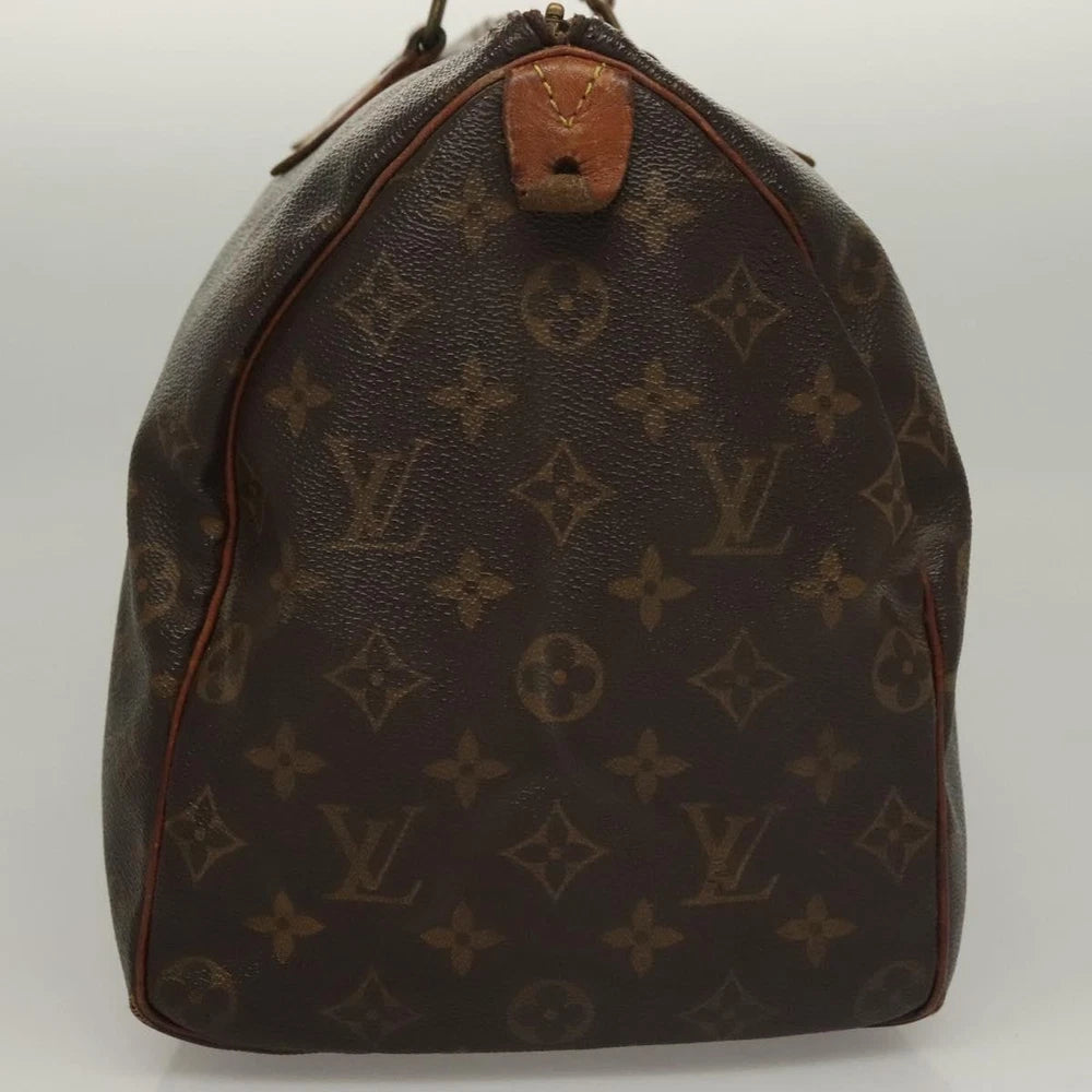 Vintage Louis Vuitton Speedy 35 Bag Monogram Canvas
