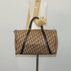 CHRISTIAN DIOR BOSTON BAG 40 TROTTER CANVAS