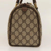 GUCCI BOSTON BAG GG SUPREME WEB SHERRY LINE