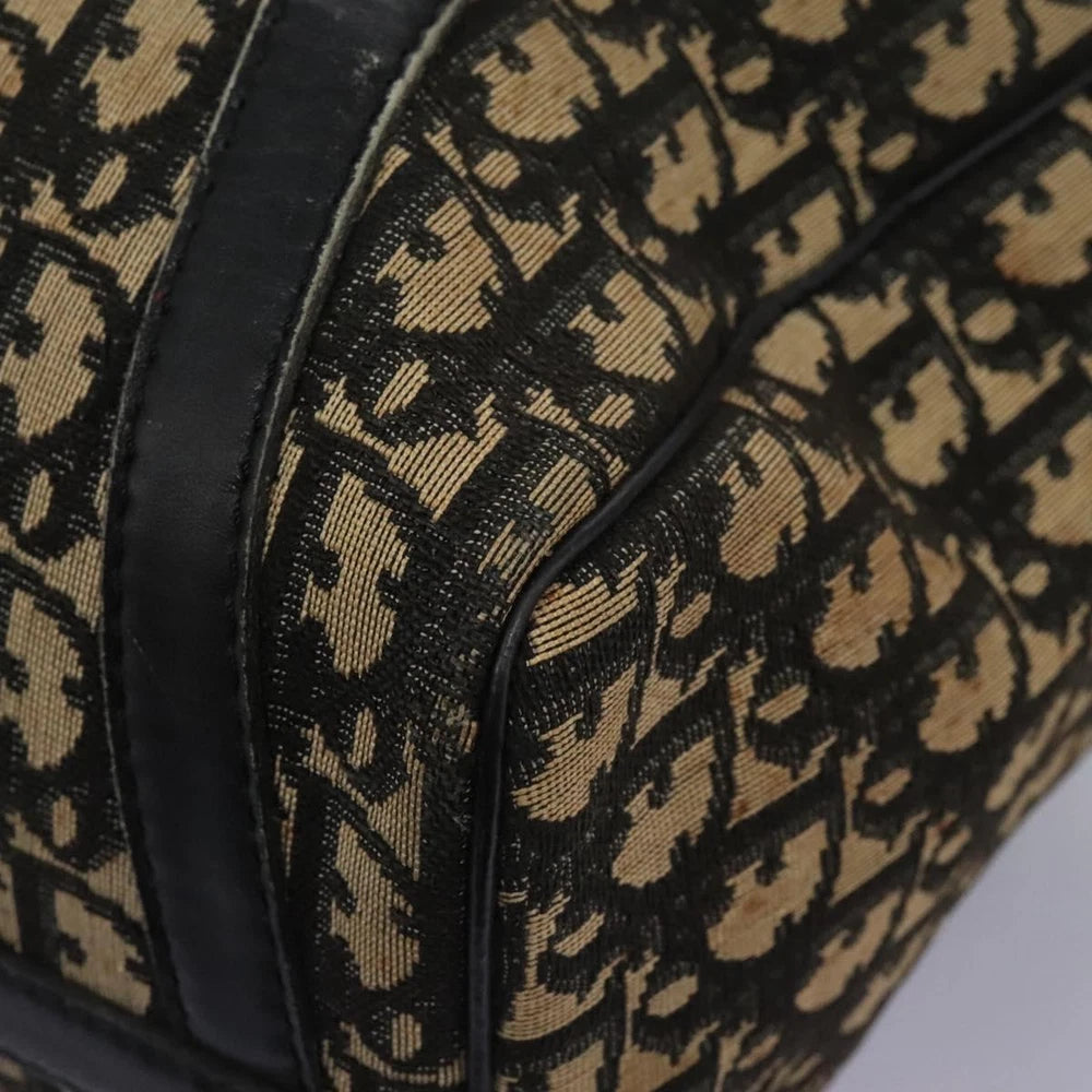 CHRISTIAN DIOR BOSTON BAG 30 TROTTER CANVAS