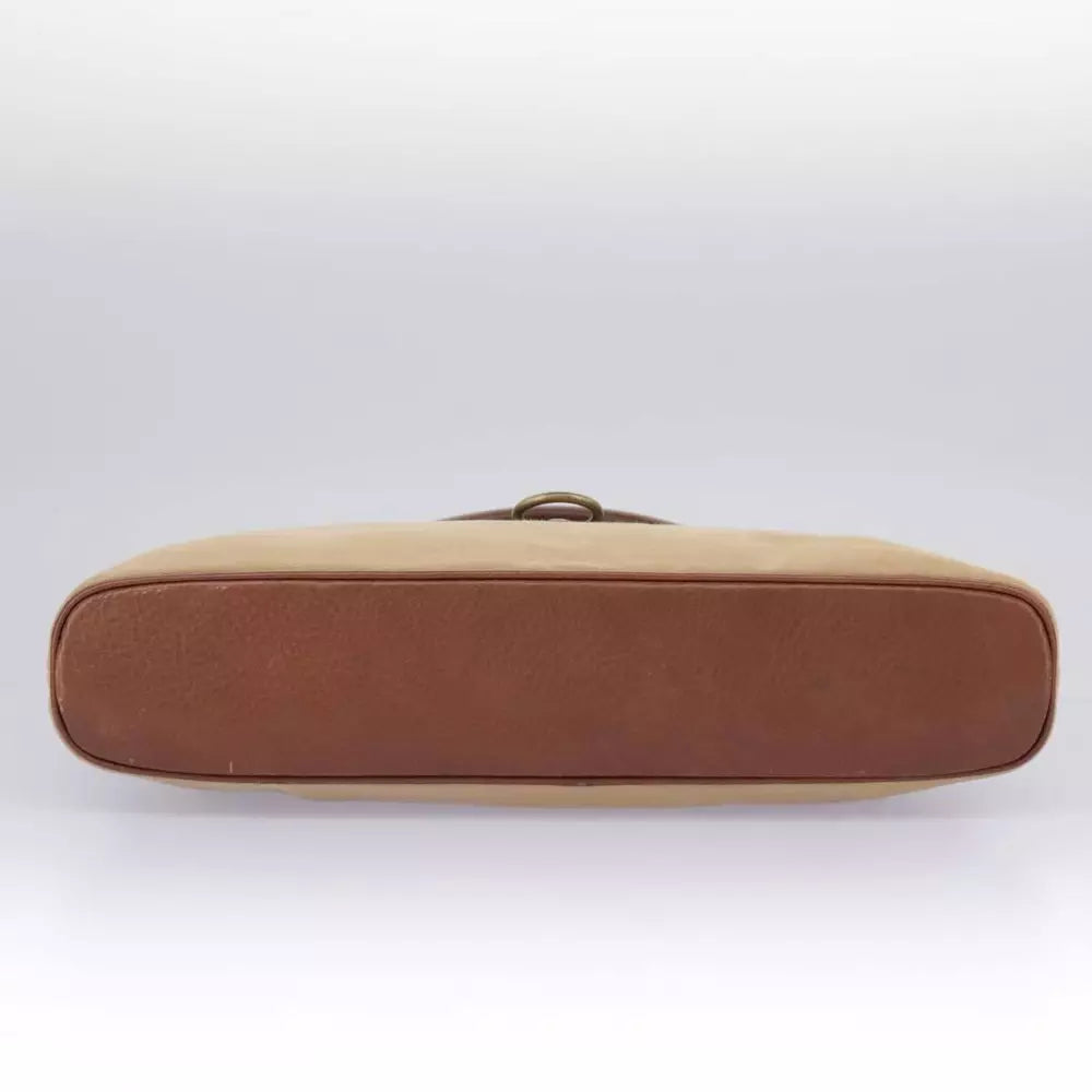 BURBERRY CANVAS SHOULDER BAG