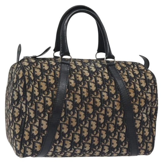 Dior Boston Bag 30 - Navy Trotter Canvas