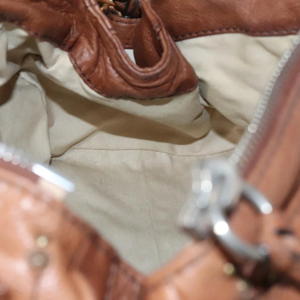 CHLOE PADDINGTON BAG BROWN LEATHER