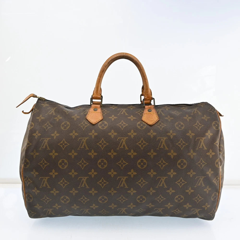 LOUIS VUITTON SPEEDY 40 BAG MONOGRAM CANVAS