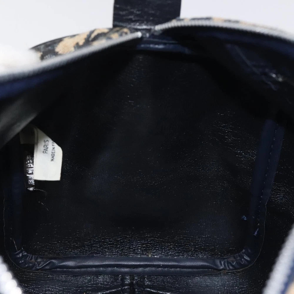 Dior Boston Bag 30 - Navy Trotter Canvas