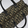 CHRISTIAN DIOR BOSTON BAG 30 TROTTER CANVAS