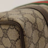 GUCCI BOSTON BAG GG SUPREME WEB SHERRY LINE