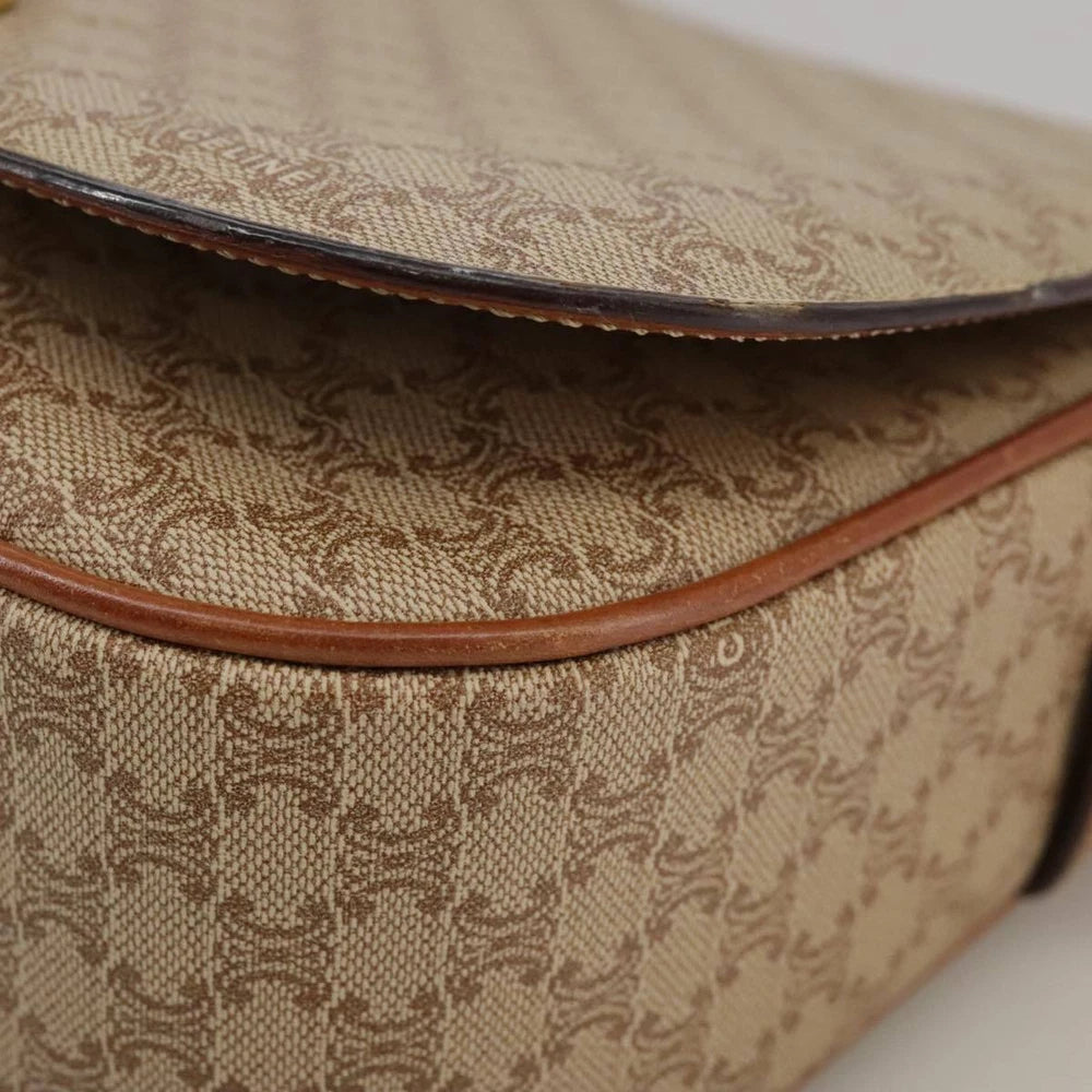 CELINE SHOULDER BAG MACADAM CANVAS