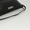 GUCCI SHOULDER BAG BLACK LEATHER