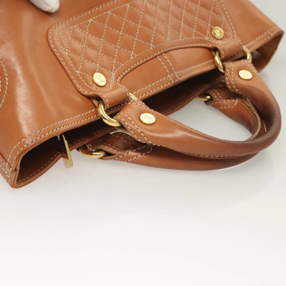 Celine Boogie Bag - Brown Leather