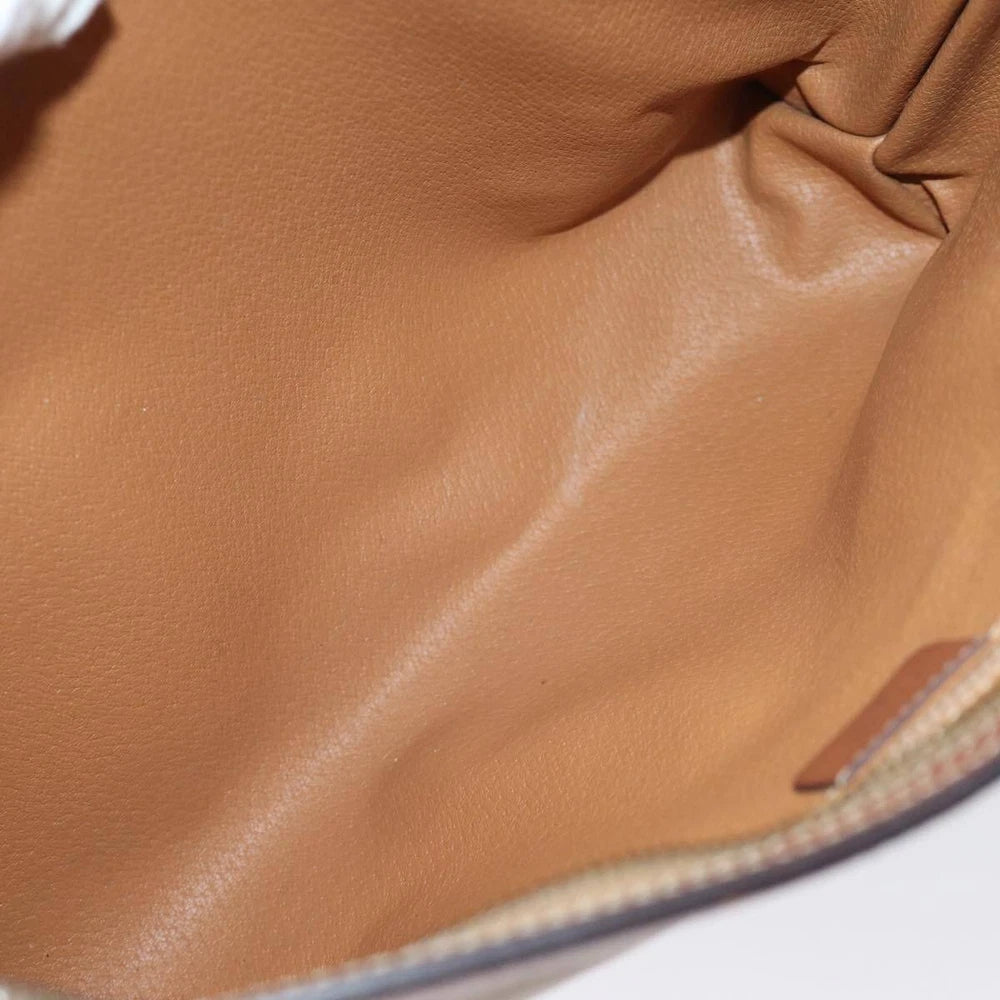 CELINE CLUTCH MACADAM CANVAS