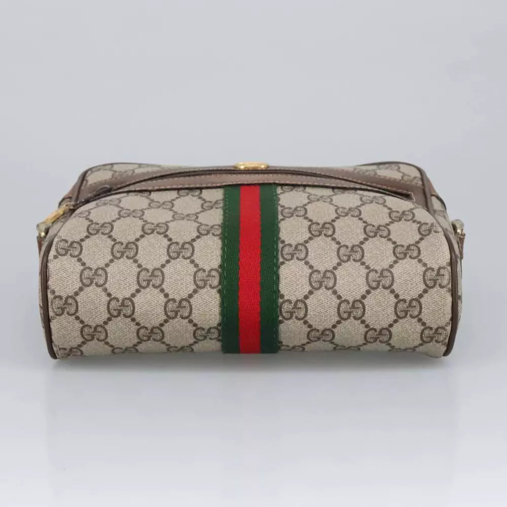 GUCCI SUPREME SHOULDER BAG GG CANVAS