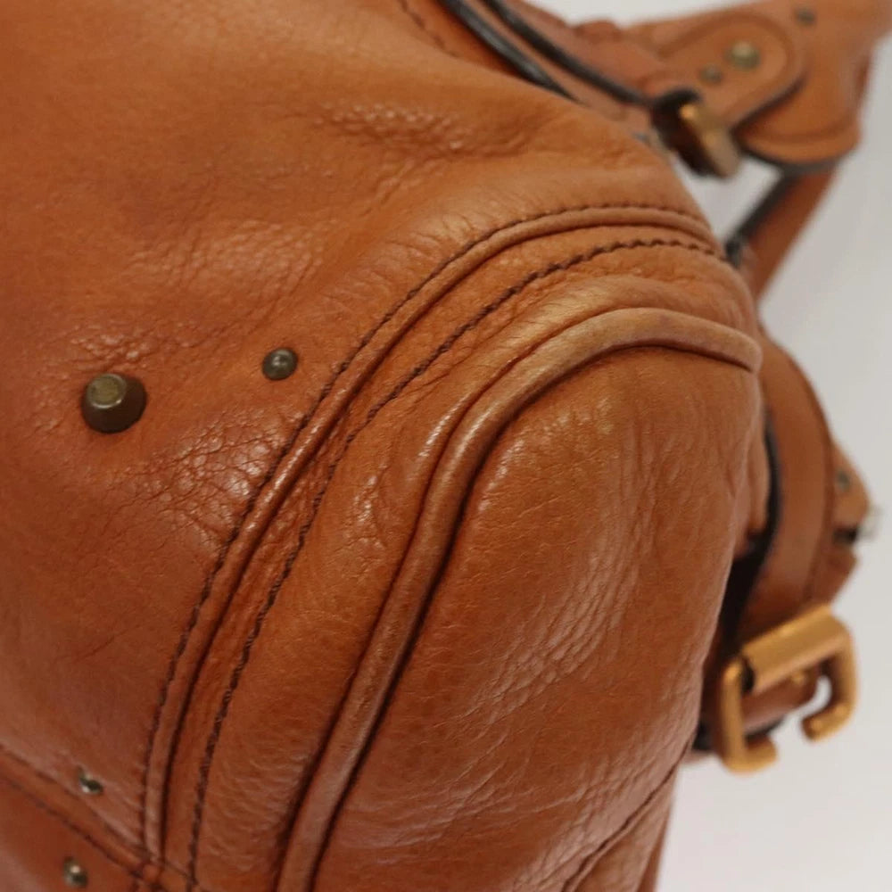 Vintage Chloe Paddington Bag Brun - Leather