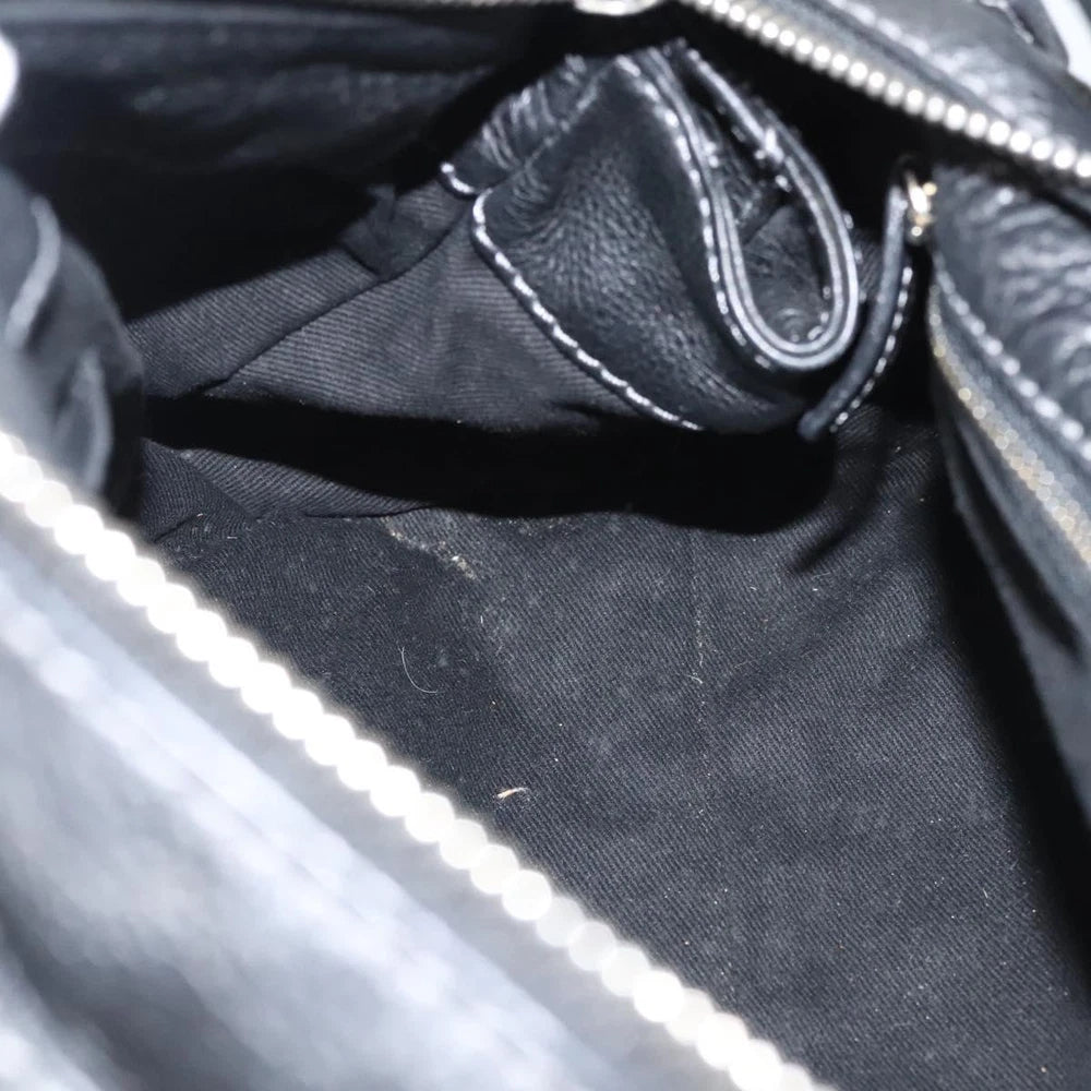 CHLOE PADDINGTON BAG BLACK LEATHER