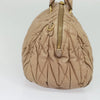 Miu Miu Matelasse Bag - Beige Leather