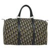Vintage Dior Boston Bag 40 - Navy Trotter Canvas