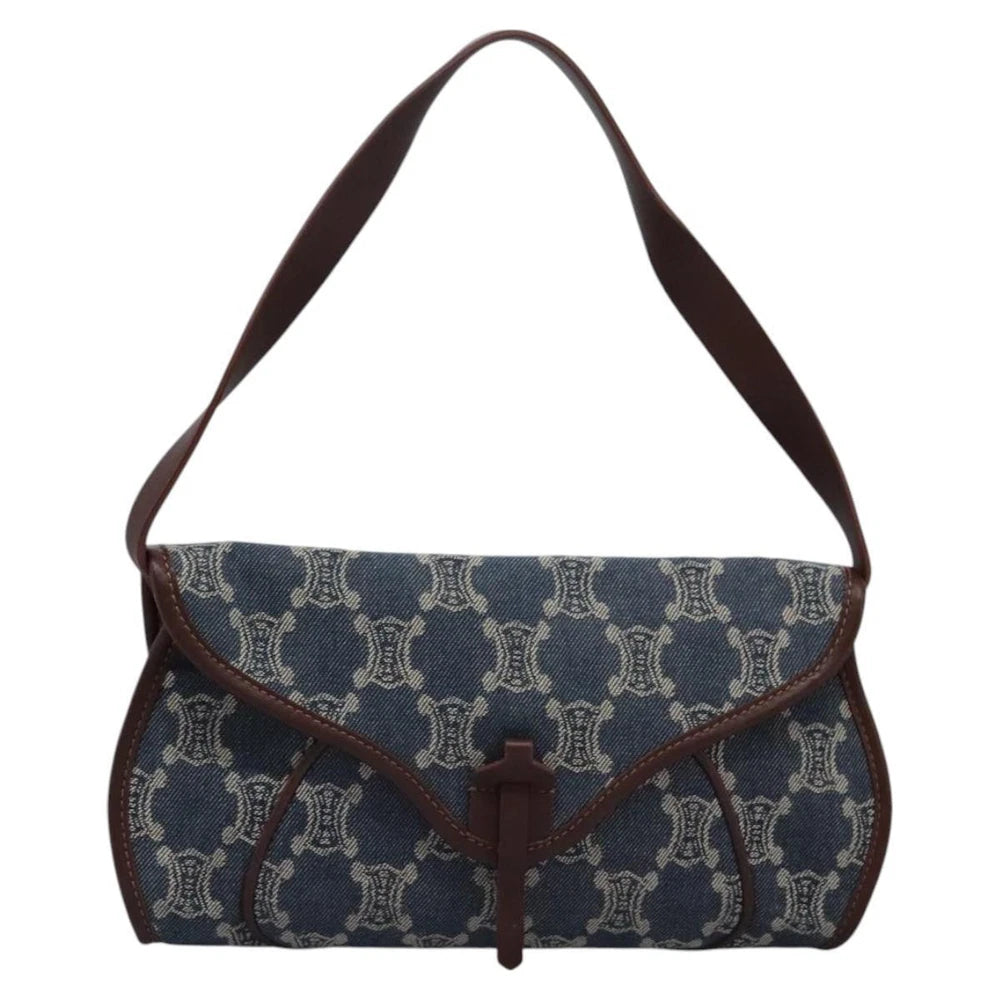 CELINE MACADAM SHOULDER BAG