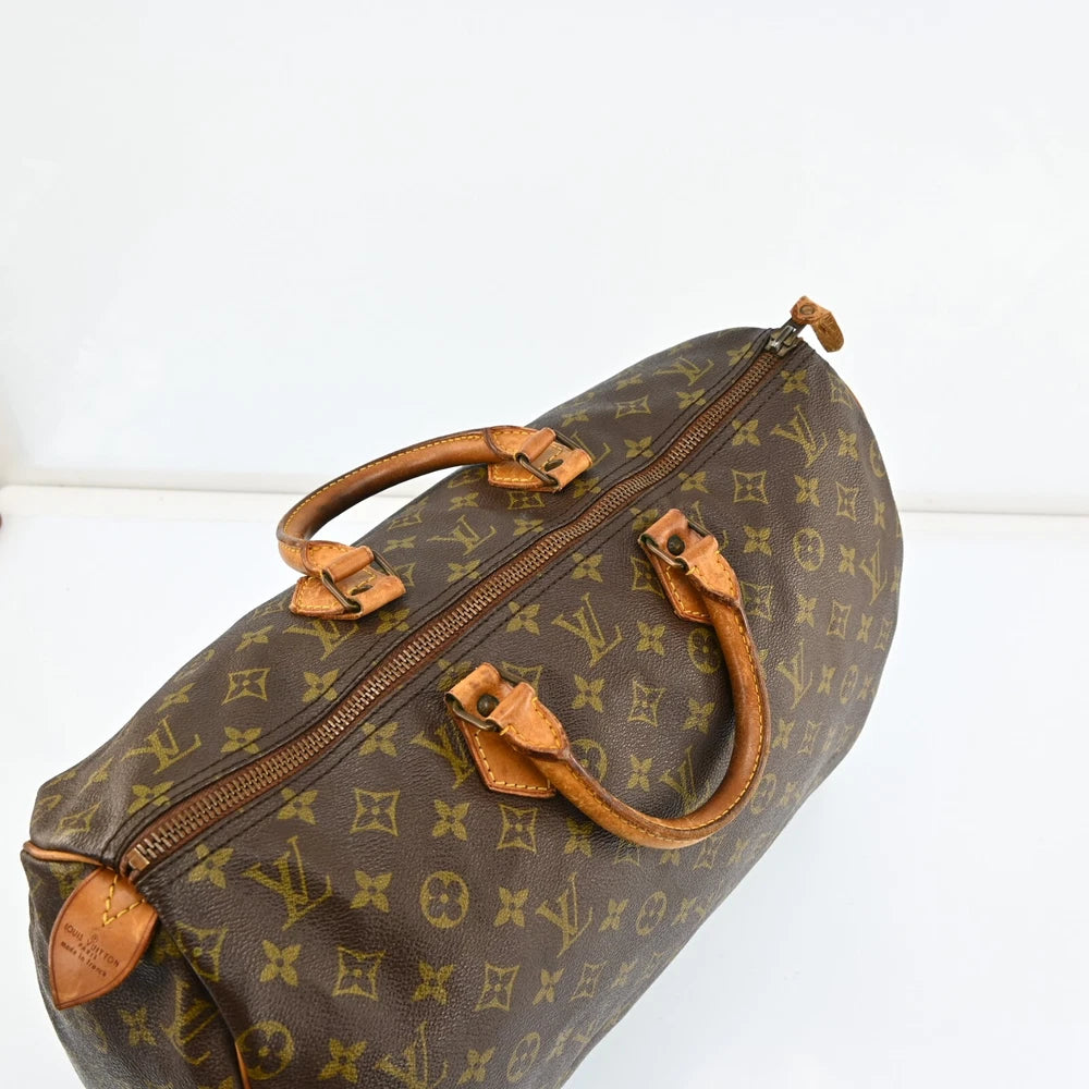 LOUIS VUITTON SPEEDY 40 BAG MONOGRAM CANVAS