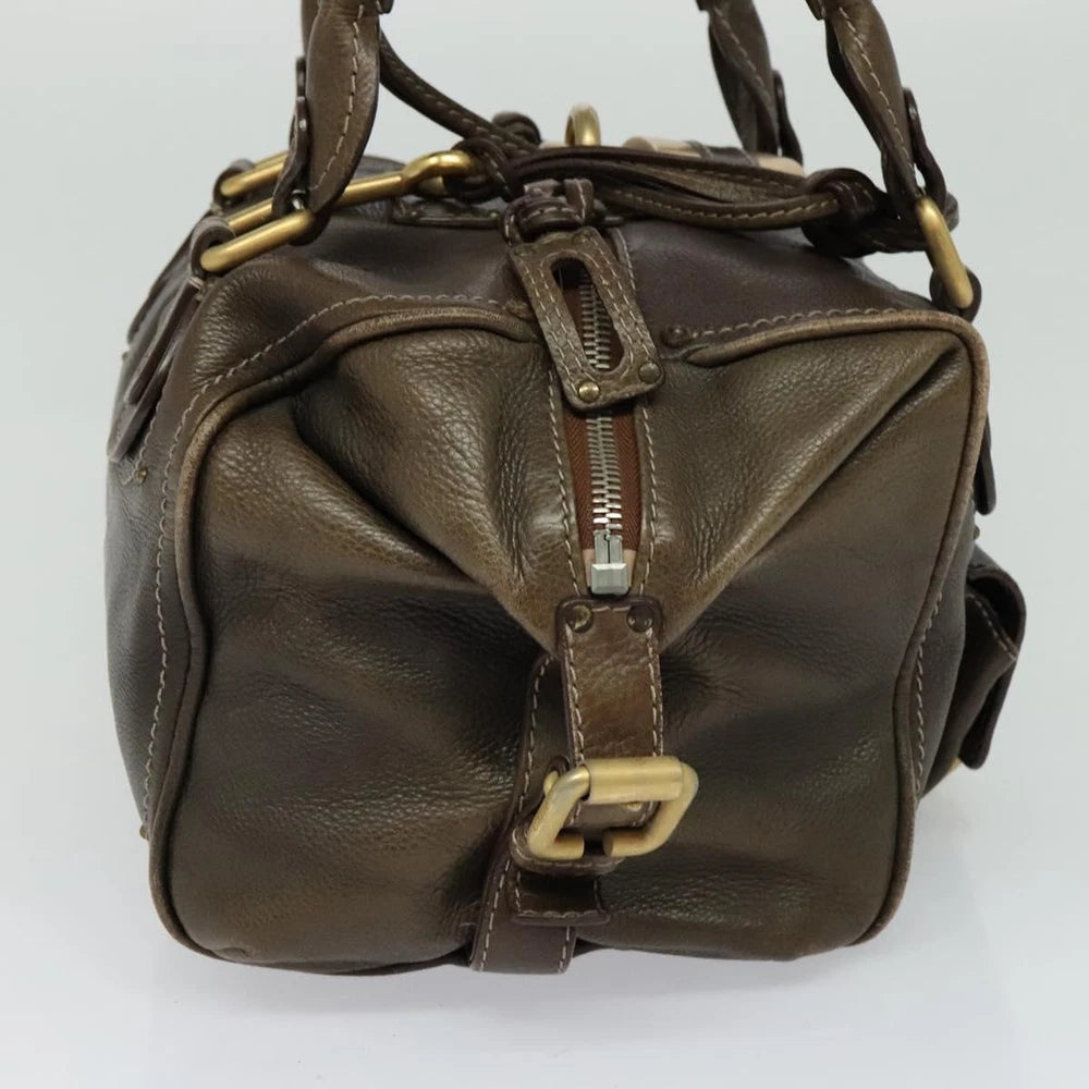 CHLOE PADDINGTON BAG BROWN LEATHER