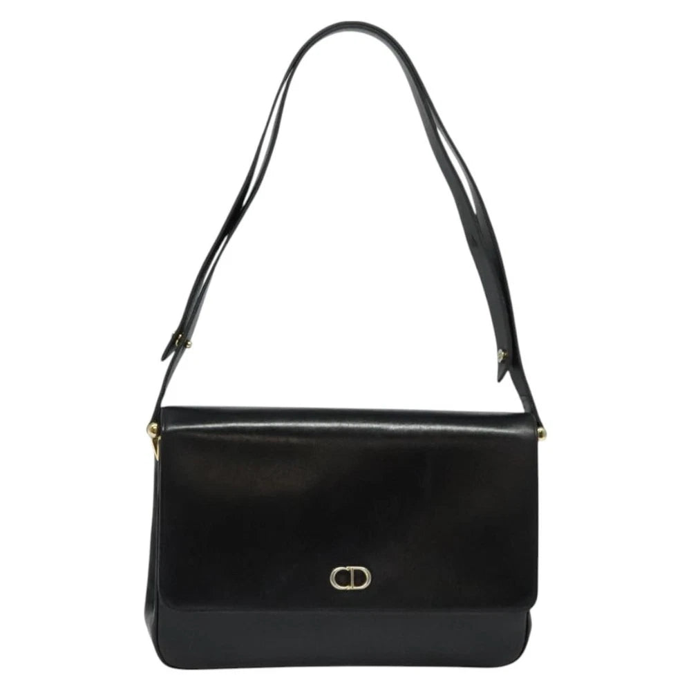 Vintage Dior Shoulder bag - Black Leather