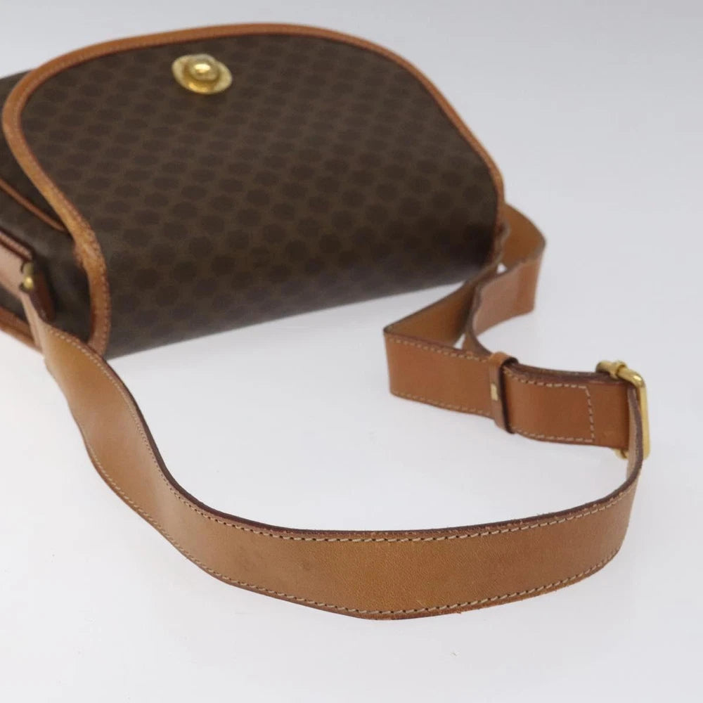CELINE SHOULDER BAG MACADAM CANVAS
