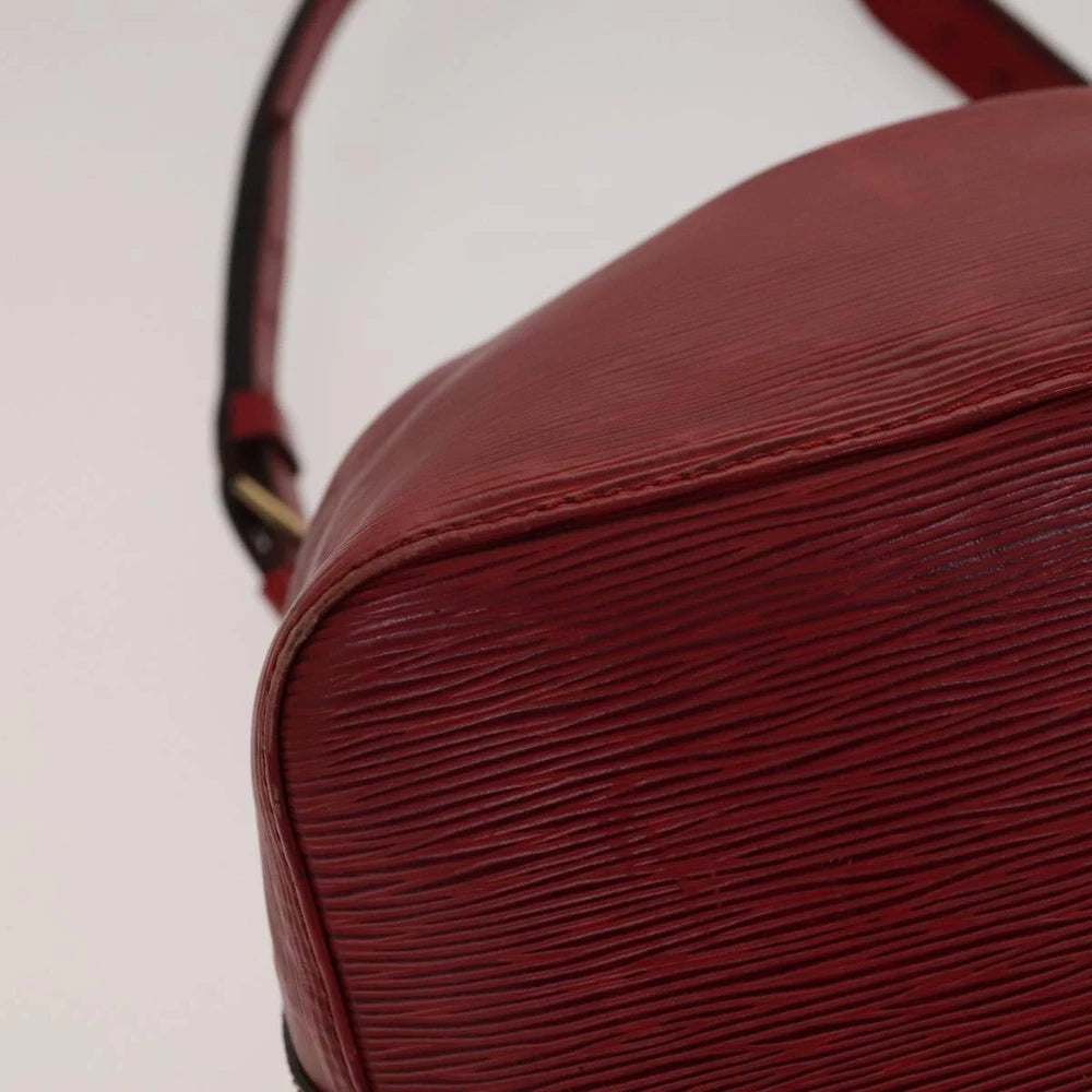 LOUIS VUITTON PETIT NOE BAG RED EPI LEATHER