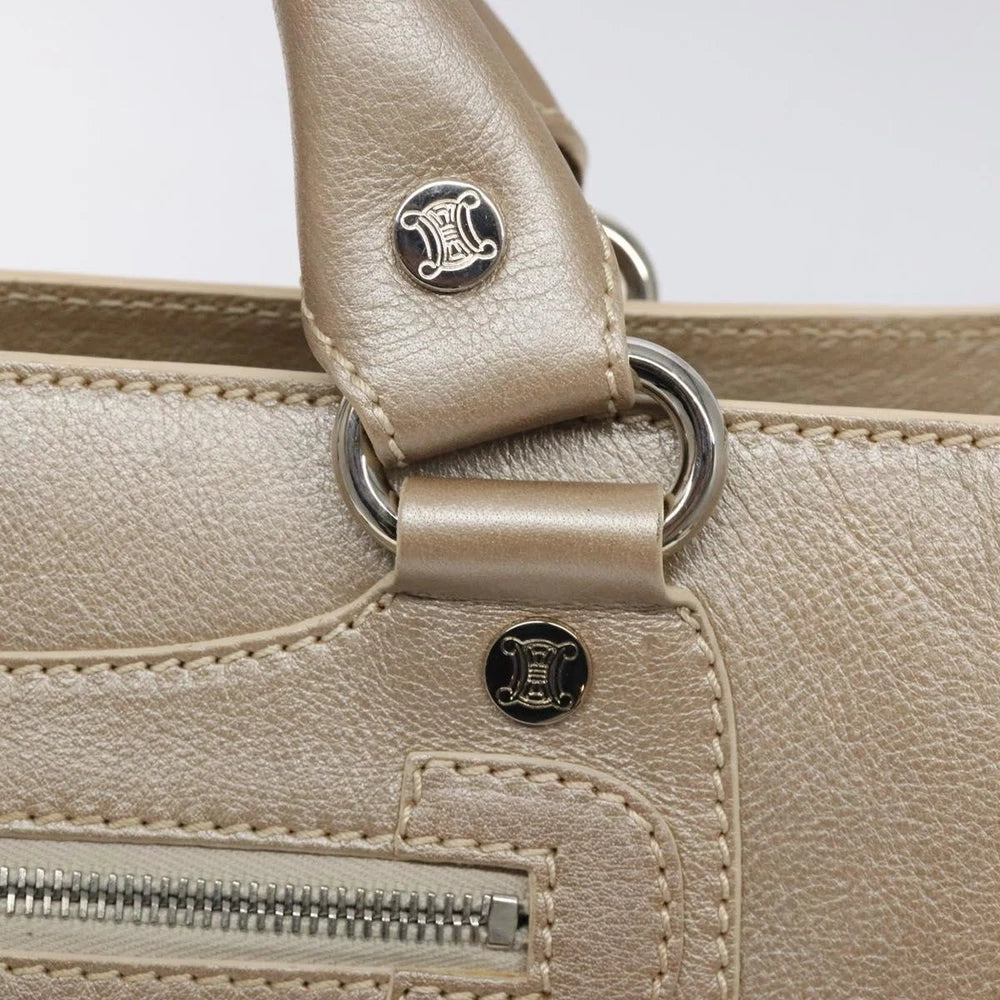 Celine Boogie Bag - Gold Leather