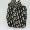 Dior Boston Bag 30 - Navy Trotter Canvas