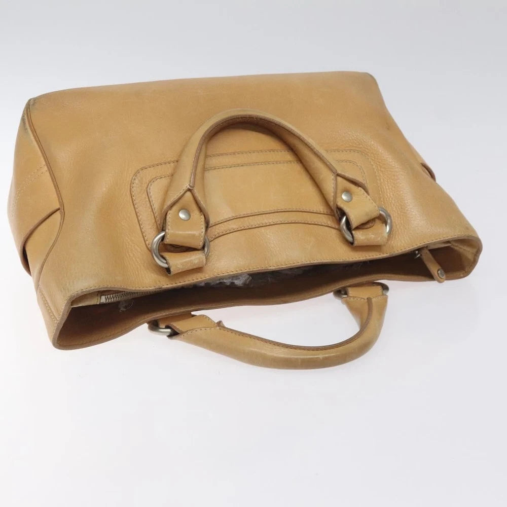 Vintage Celine Boogie Bag - Brown Leather