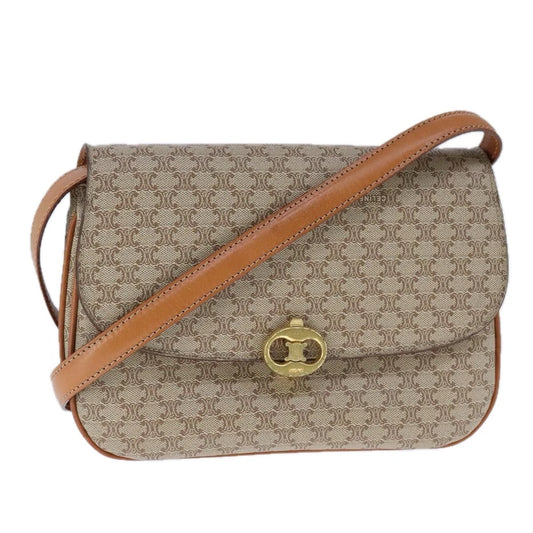 CELINE CROSSBODY BAG MACADAM CANVAS