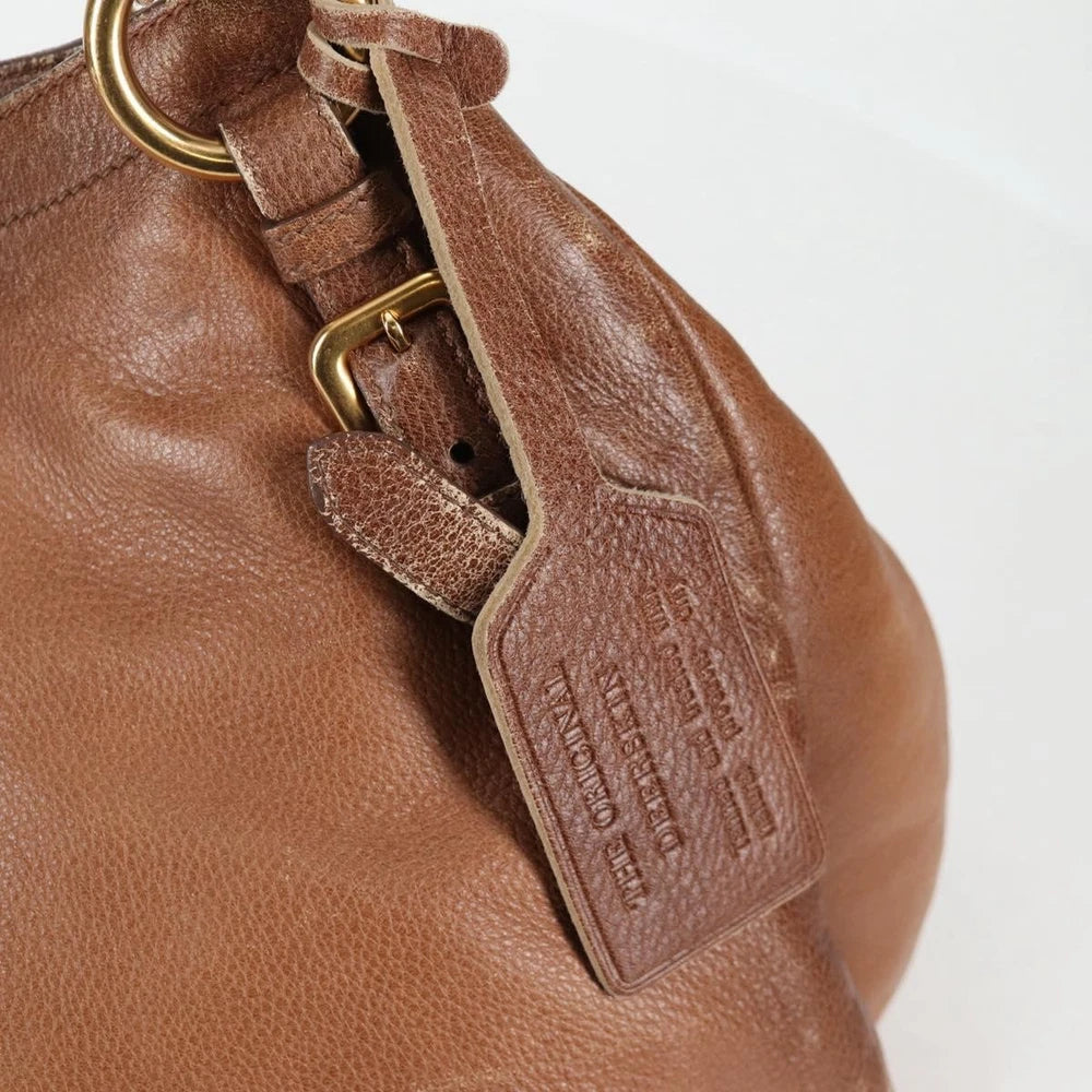 Vintage Prada Veske - Brun Skinn